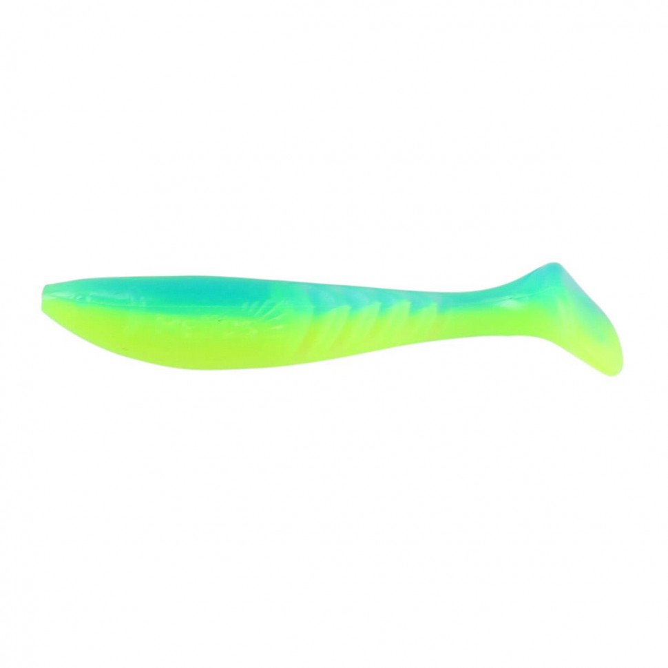Виброхвост Helios Slash 2,64"/6,7 см, цвет Blue Lime 10 шт HS-19-040 , 